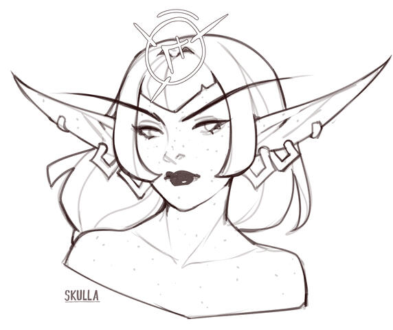 art by @skulladraws