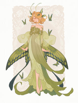 art by @piningappless