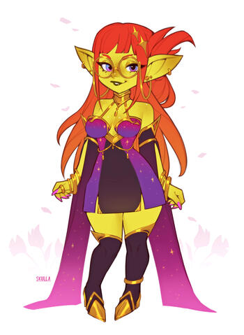 art by @skulladraws